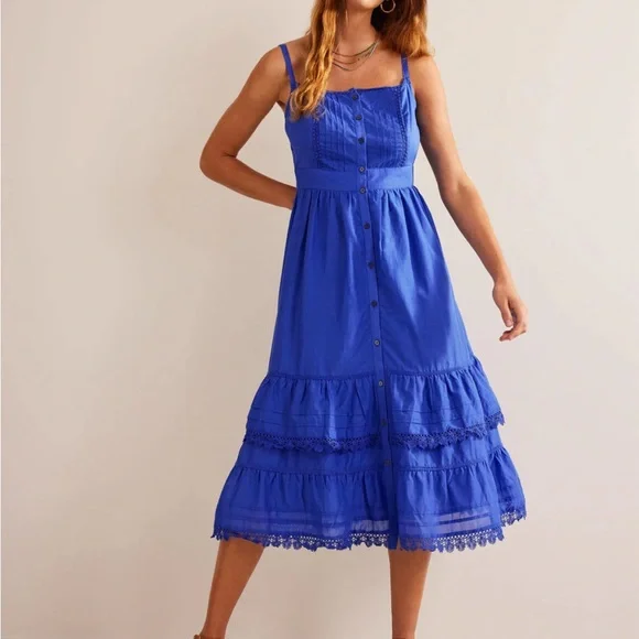 princess polly baby blue dress Goddiva Halterneck Thigh Split Chiffon Maxi Dress main image 1